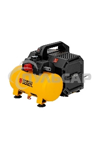 Компрессор DLS750/6 безмасляный малошумный 750 Вт, 140 л/мин,ресивер 6 л Denzel