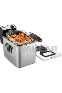 Фритюрница Kitfort КТ-4053 2000Вт серебристый/черный