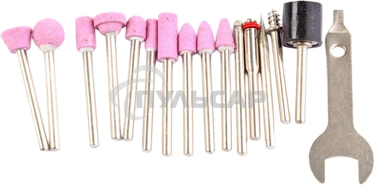 Машина прямая шлифовальная RD-MG150. 150Вт; 10000-32000 об/мин; диаметр цанг 2,3/3,2 мм; набор 100 насадок; вес- 0,8кг