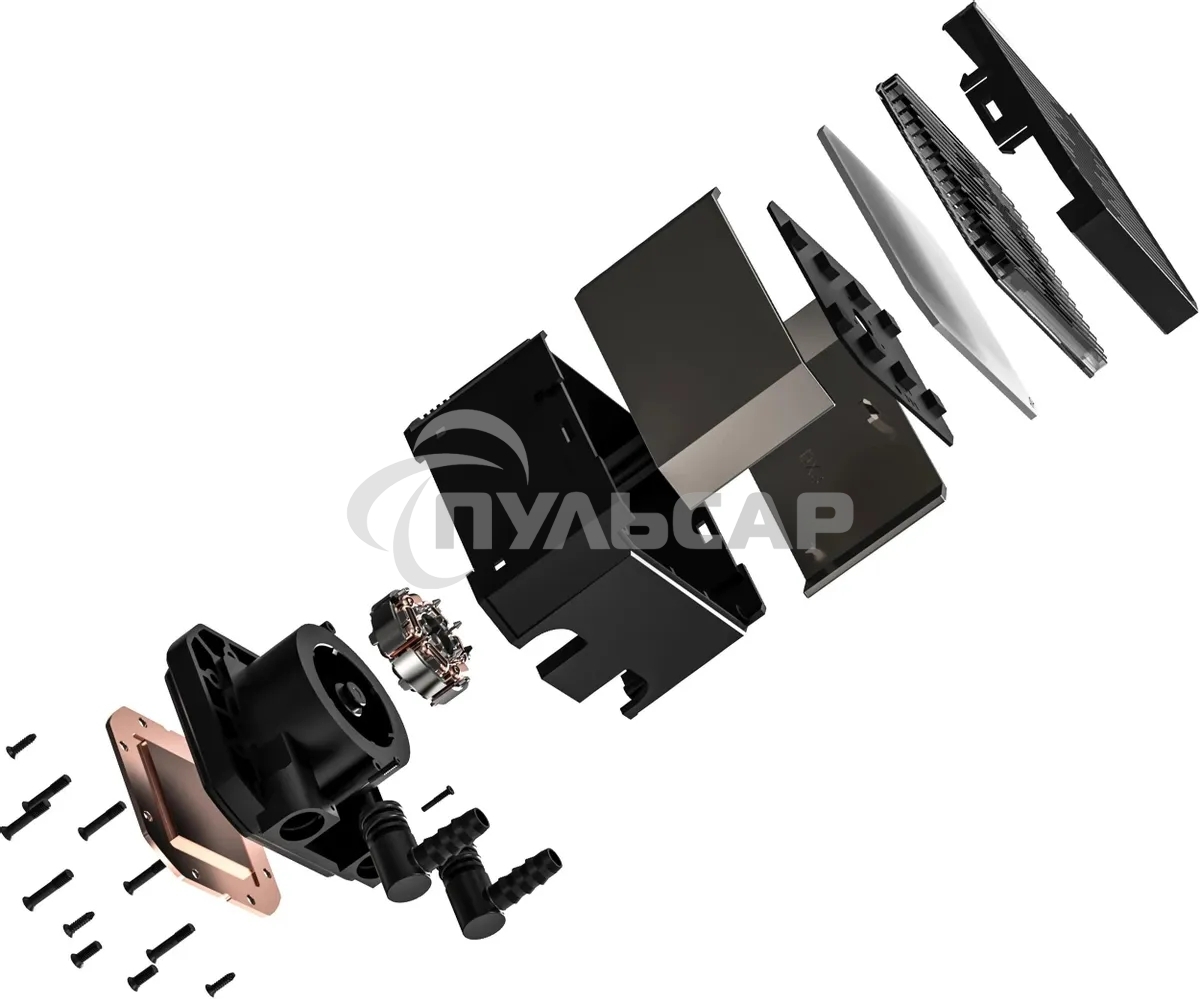 Система водяного охлаждения ID-Cooling DX240 MAX ARGB черный 120мм алюминий+медь 2150rpm 32.5db 4-pin 300W