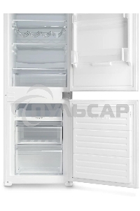 Встраиваемый холодильник Hyundai HBR 1771 2-хкамерн. белый