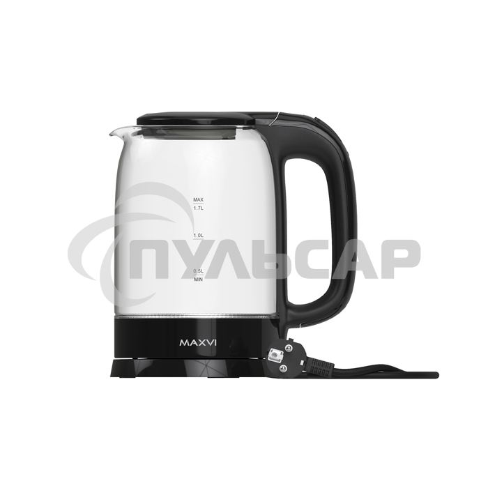 Чайник электрический Maxvi KE1741G черный