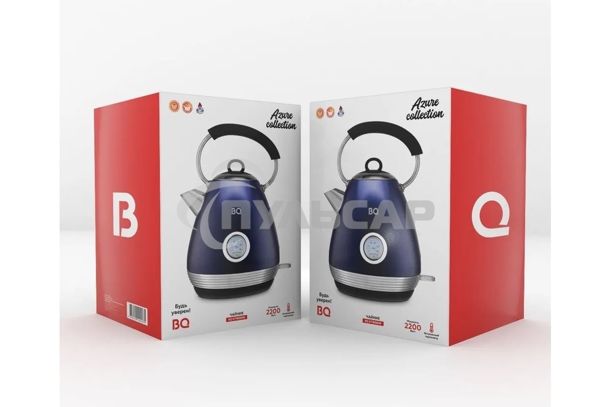 Чайник электрический BQ KT1826SW синий