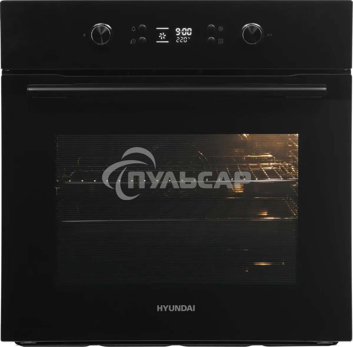 Духовой шкаф Электрический Hyundai HEO 6650 BG черный