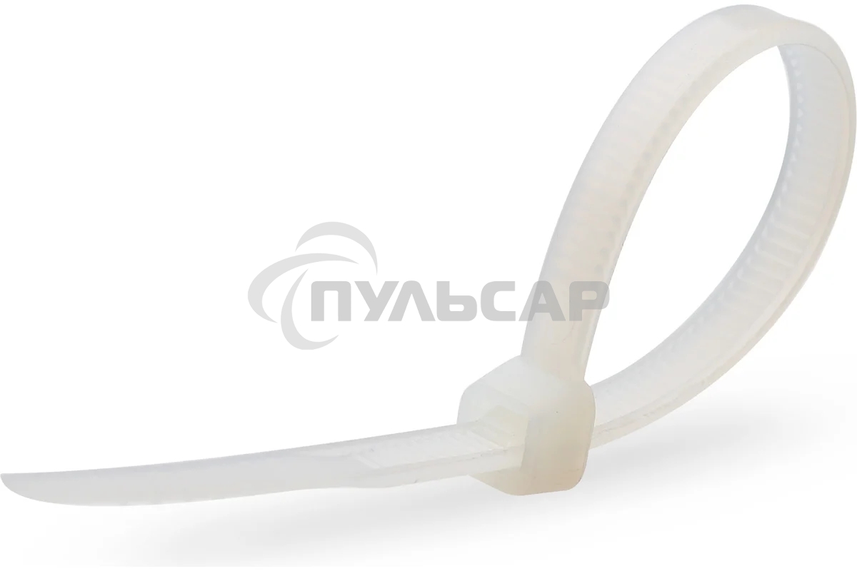 Нейлоновые стяжки FORTISFLEX КСС 4х250 белый 100 штук 49398