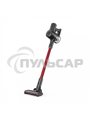 Пылесос вертикальный BQ VCA1000W красный, питание от аккумулятора, 160 Вт, уборка сухая, пылесборник 0.5 л, работа от АКБ max 50 мин