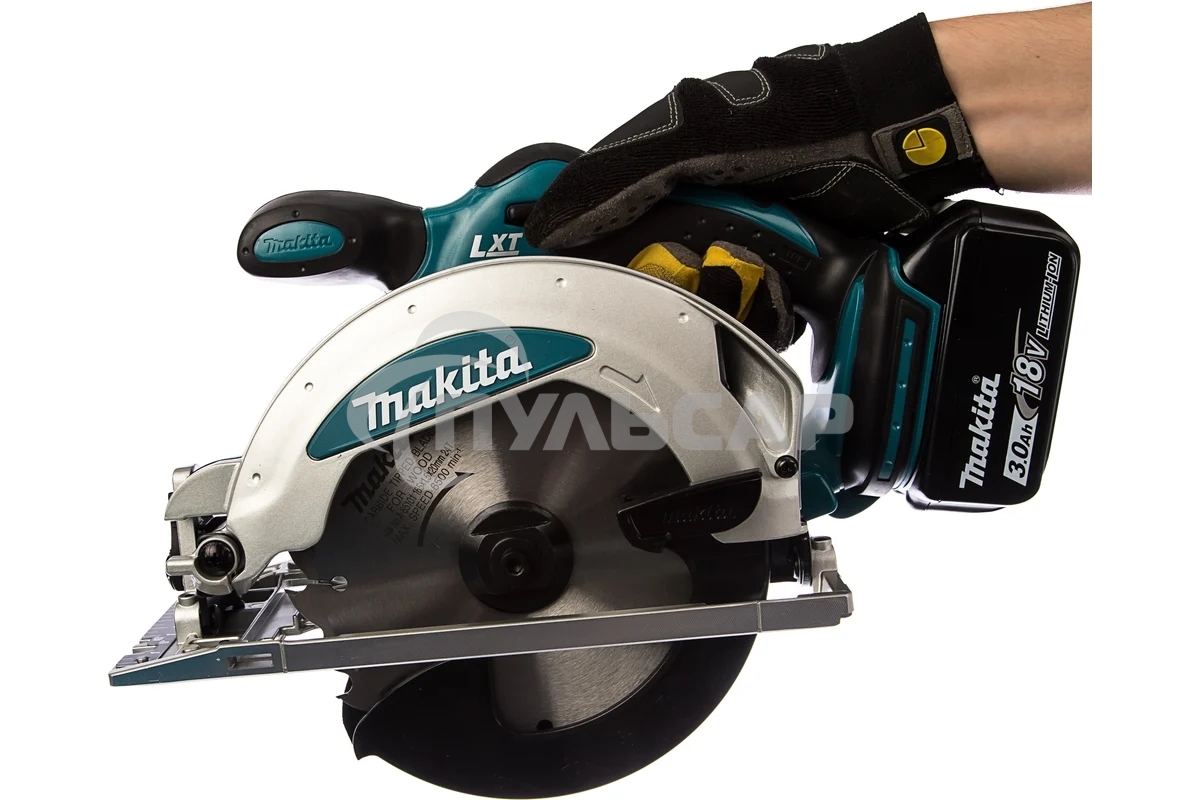 Пила дисковая Makita DSS610RF 18B1х3Ah Li-ion