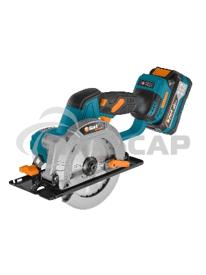 Пила циркулярная аккумуляторная Bort BHK-18Li-125 (2*3,0 А·ч + ЗУ)