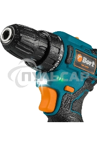 Дрель-шуруповерт Bort BAB-16-BLK, Аккумуляторная, 16,8В, 2 АКБ
