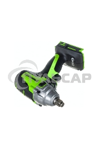 Гайковерт ударный аккумуляторный GreenWorks GD24IW400 24В, без АКБ и ЗУ (3802907)