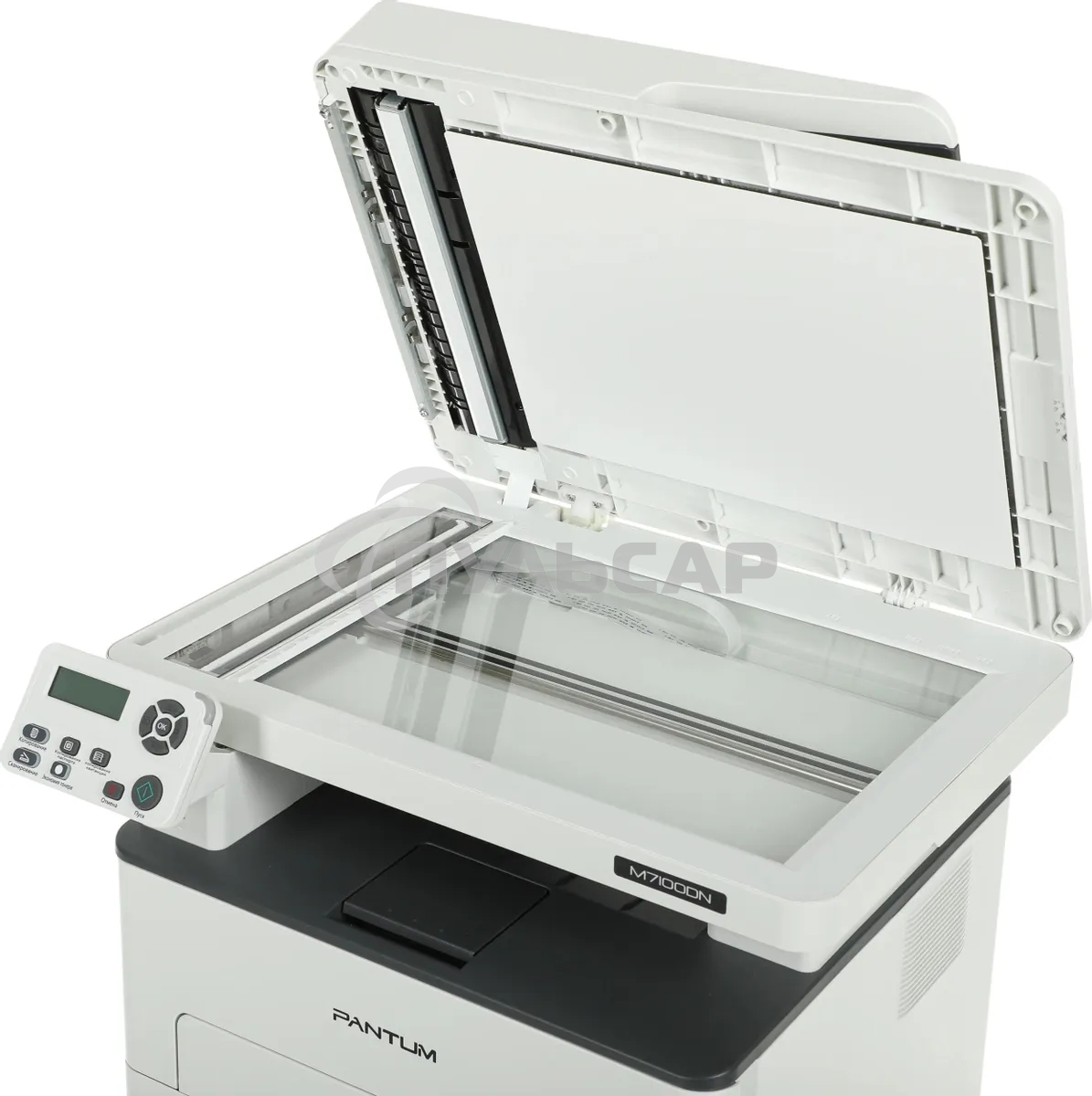 МФУ лазерное Pantum M7100DN, A4, ч/б, печ. до 33 стр/мин., скан. до 24 стр/мин., 1200x1200dpi, USB, RJ-45