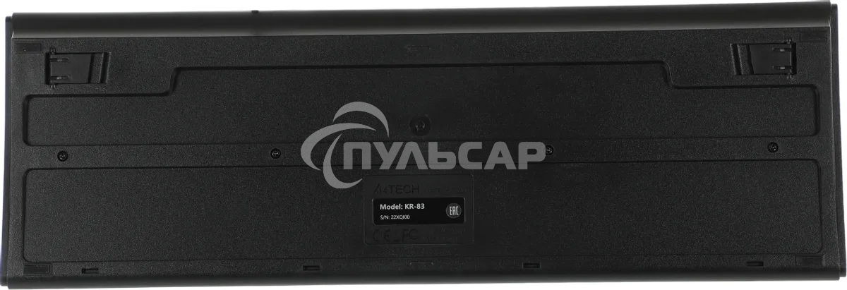 Клавиатура проводная A4Tech KR-83, USB, черный