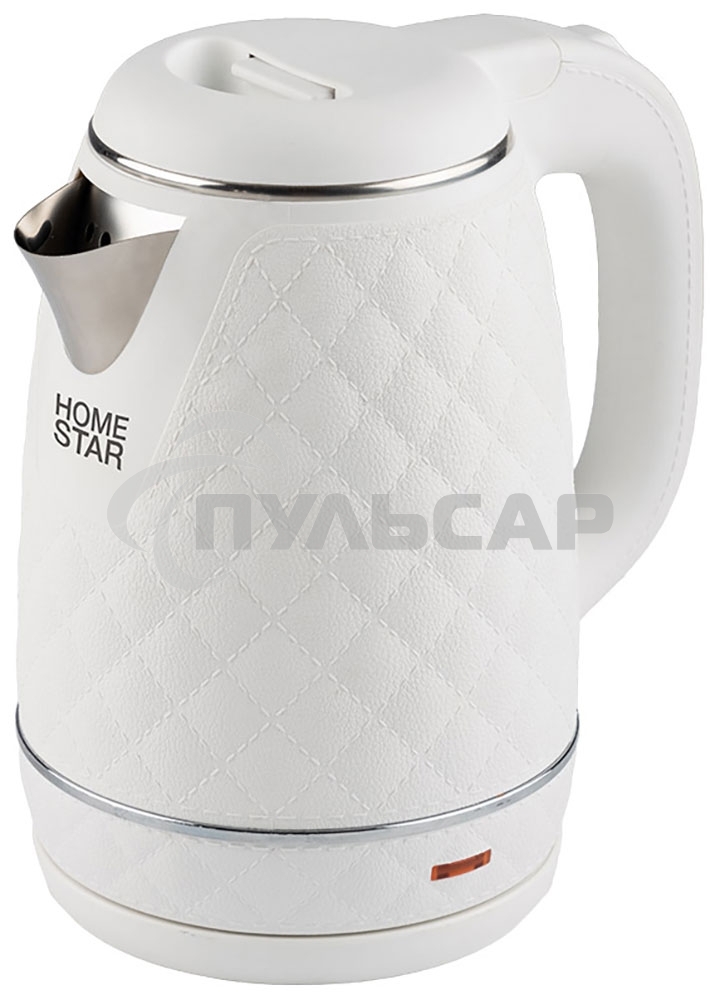 Чайник электрический HOMESTAR HS-1007 1,7 л, 1500 Вт, белый