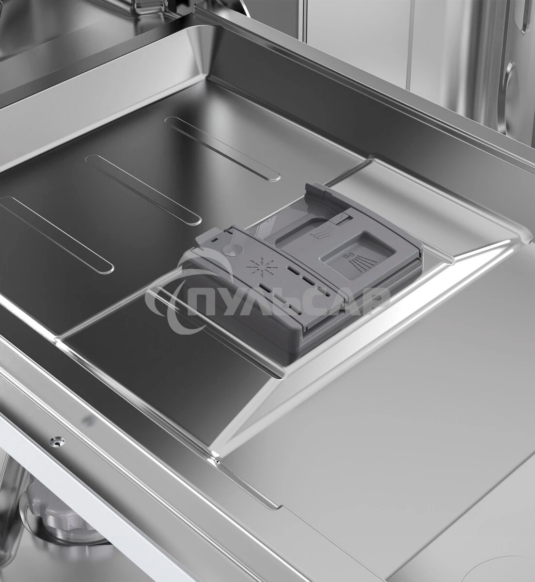 Встраиваемая посудомоечная машина Бирюса DWB-410/5, черный, 44.8 см, 10 компл., 42 дБ, класс A+++