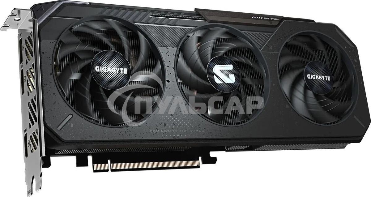 Видеокарта Gigabyte PCI-E 5.0 GV-R9060XTGAMING OC-16GD 1.0 AMD Radeon RX 9060XT 16Gb 128bit GDDR6 2210/20000 HDMIx2 DPx2 HDCP Ret