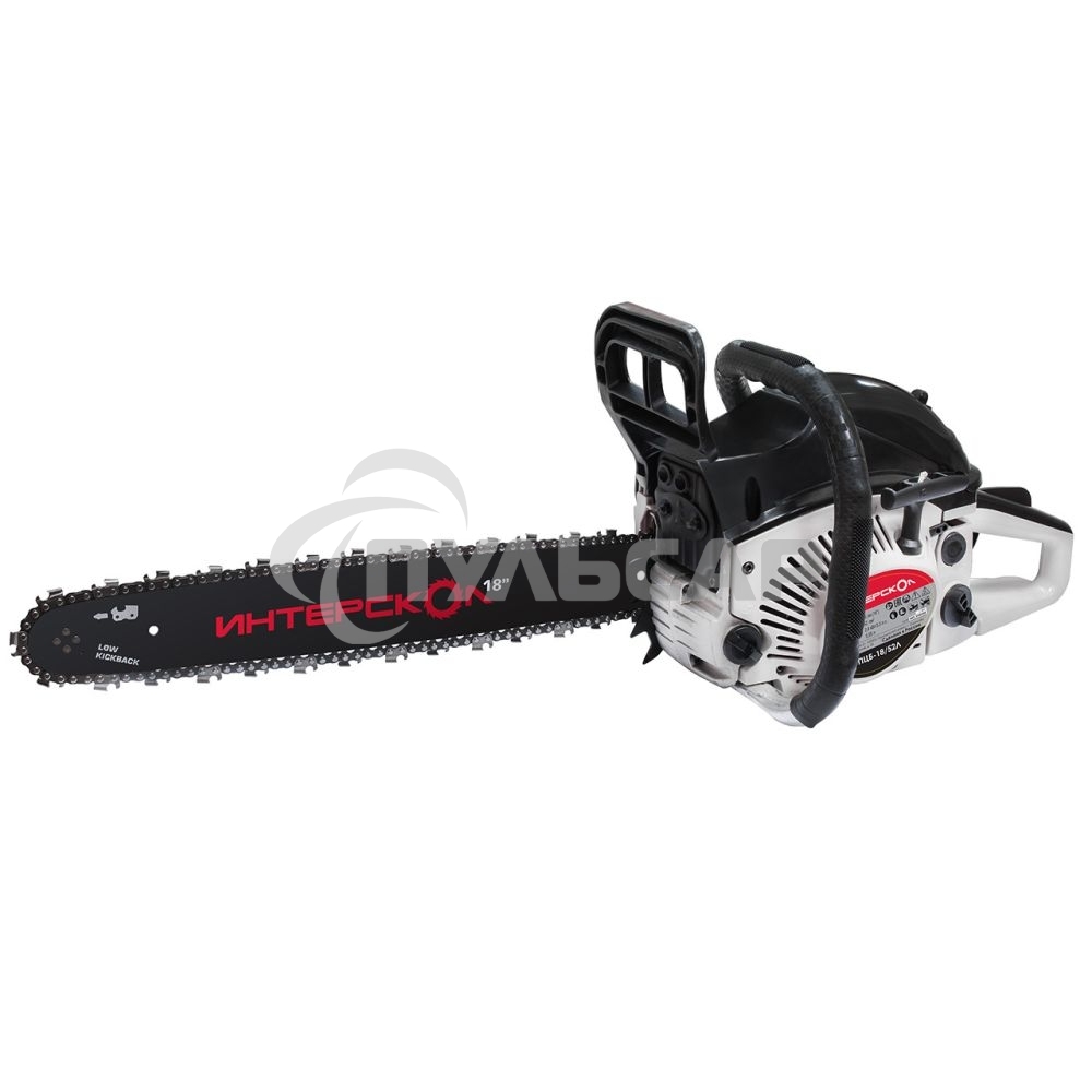 Бензопила Интерскол ПЦБ-18/52Л 2400Вт 3.3л.с. дл.шины:18