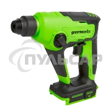 Перфоратор аккумуляторный бесщеточный без АКБ и ЗУ GreenWorks GD24SDS1 1,2 ДЖ, 24V (3803107)