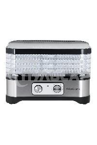 Сушилка для овощей и фруктов Galaxy Line GL 2639, черный с серебристым, с механическим управлением, 500 вт
