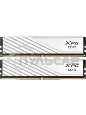 Оперативная память XPG Lancer Blade, DDR5, 32Gb (2x16 Gb), 6000 MHz, CL36, радиатор, белый