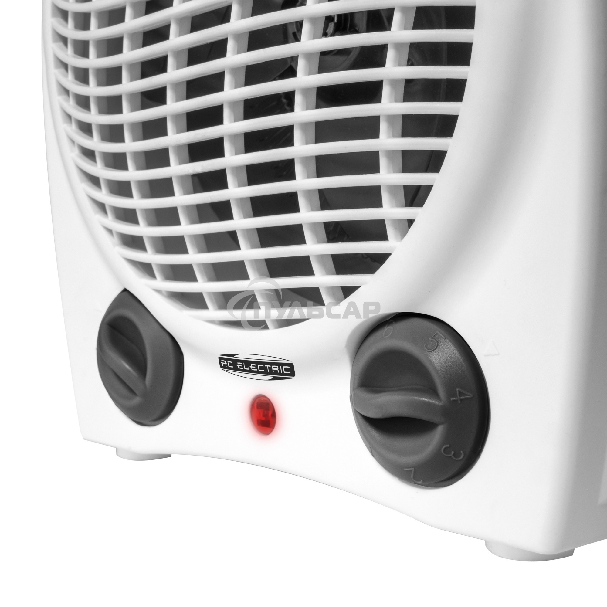 Тепловентилятор AC ELECTRIC AFH/S-3320W белый/черный, 2000 Вт, 25 м2