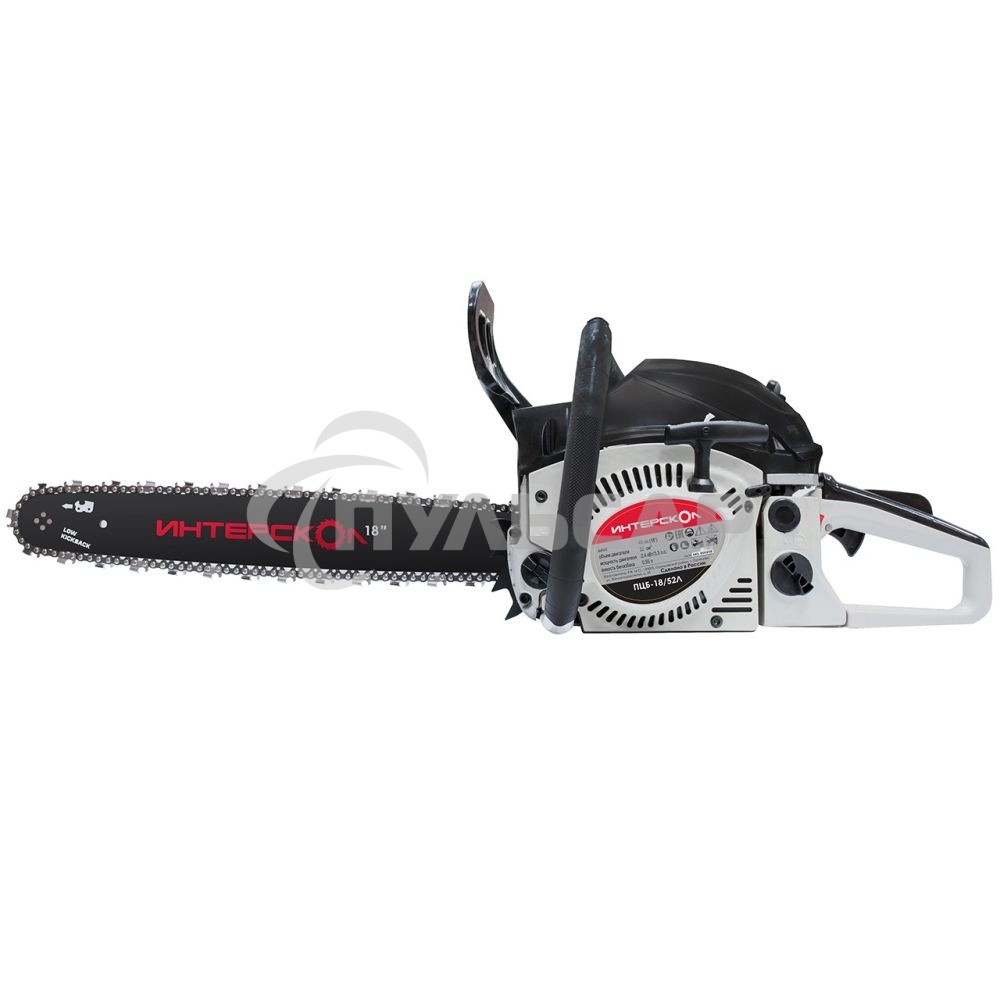 Бензопила Интерскол ПЦБ-18/52Л 2400Вт 3.3л.с. дл.шины:18