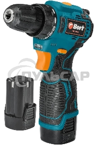 Дрель-шуруповерт Bort BAB-16-BLK, Аккумуляторная, 16,8В, 2 АКБ