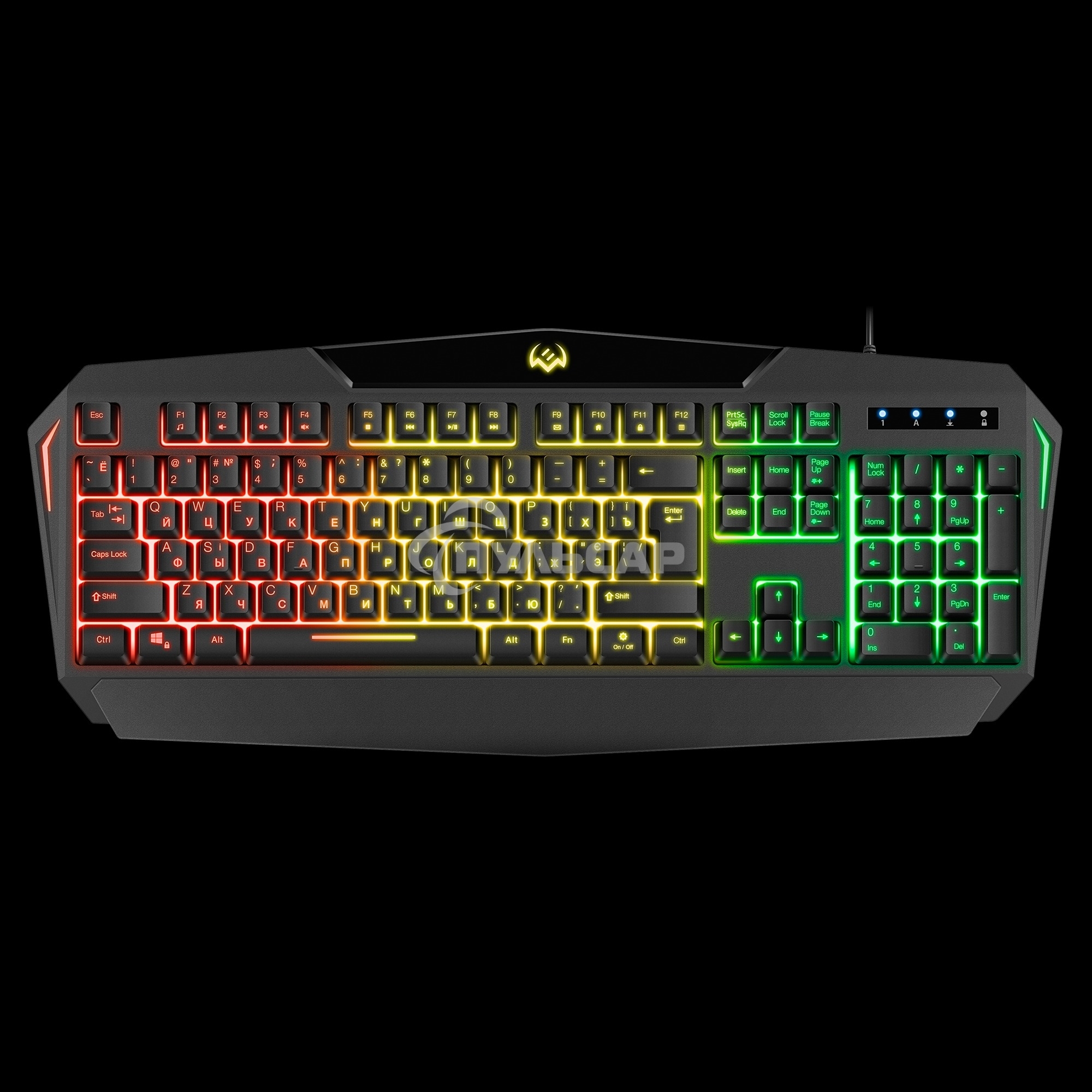 Игровой комплект SVEN GS-4300 клавиатура+мышь+гарнитура+коврик