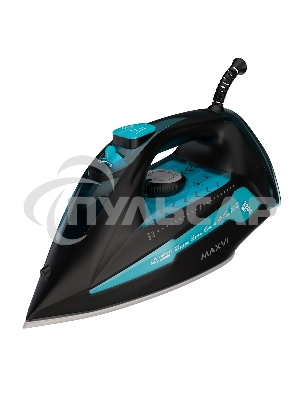 Утюг Maxvi SI2202 черный/бирюзовый