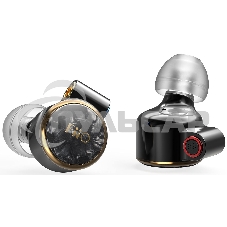 Наушники вкладыши Fiio FD3 1.2м черный/медный проводные в ушной раковине