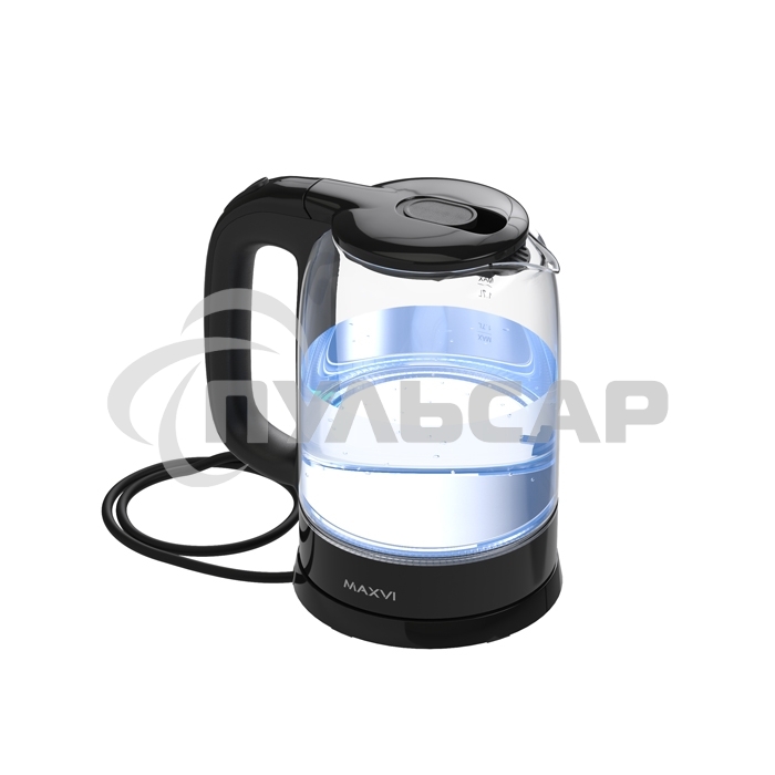 Чайник электрический Maxvi KE1741G черный