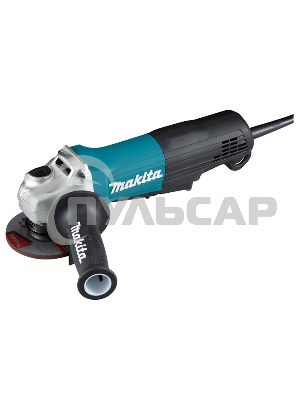 УШМ (болгарка) MAKITA GA5050R,ф125мм,1300Вт, 11000об\м,2.5кг,кор,anti-restart,пл. пуск,держ-ль Anti