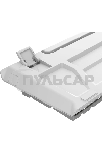 Клавиатура проводная A4Tech Fstyler FS100 Neon, USB, серый/белый