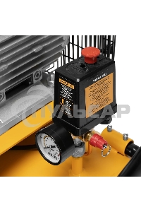 Компрессор воздушный рем. привод BCV 4000-T/200, 4,0 кВт, 200 литров, 690 л/мин Denzel