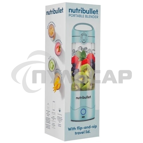 Блендер портативный Nutribullet NBP003LBL, голубой