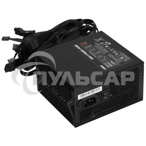 Блок питания MSI MAG A750BN PCIE5 750W, Non-Modular, Bronze 80 Plus, Color Box