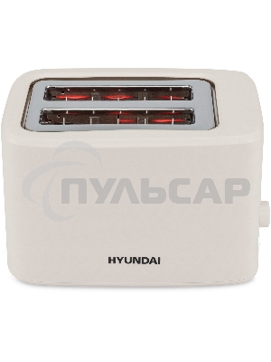 Тостер Hyundai HYT-3306 700Вт кремовый