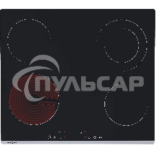 Электрическая варочная панель Krona LUNA 60 BL/S K черный