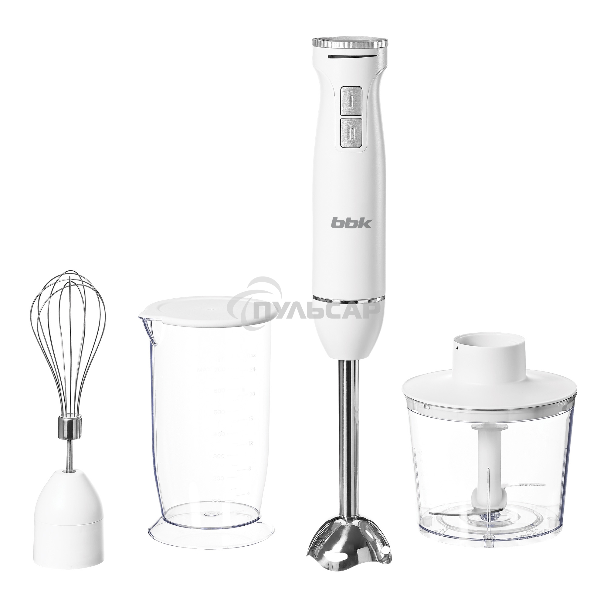 Погружной блендер BBK KBH1401 белый