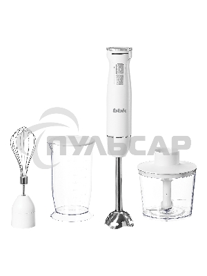 Погружной блендер BBK KBH1401 белый