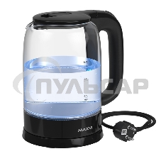 Чайник электрический Maxvi KE1741G черный