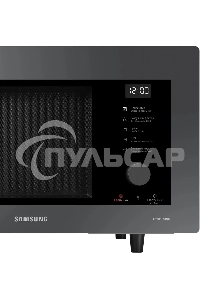 Микроволновая печь Samsung MC32DB7746KC/BW антрацит, 32 л, 1400 Вт, переключатели - поворотный механизм/сенсор