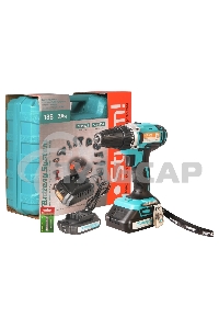 Дрель-шуруповерт Sturm CD3618, Аккумуляторная, 18В, 2 АКБ, Кейс