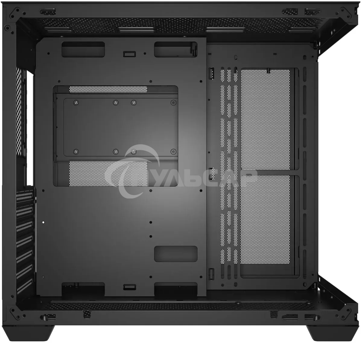 Компьютерный корпус Bloody BD-CC113 черный без БП ATX 10x120мм 2xUSB 3.0 audio bott PSU