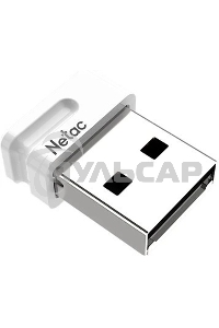 Флешка USB Netac U116 mini NT03U116N-064G-32WH USB 3.2 64 Gb, up to 130Mb/s белый