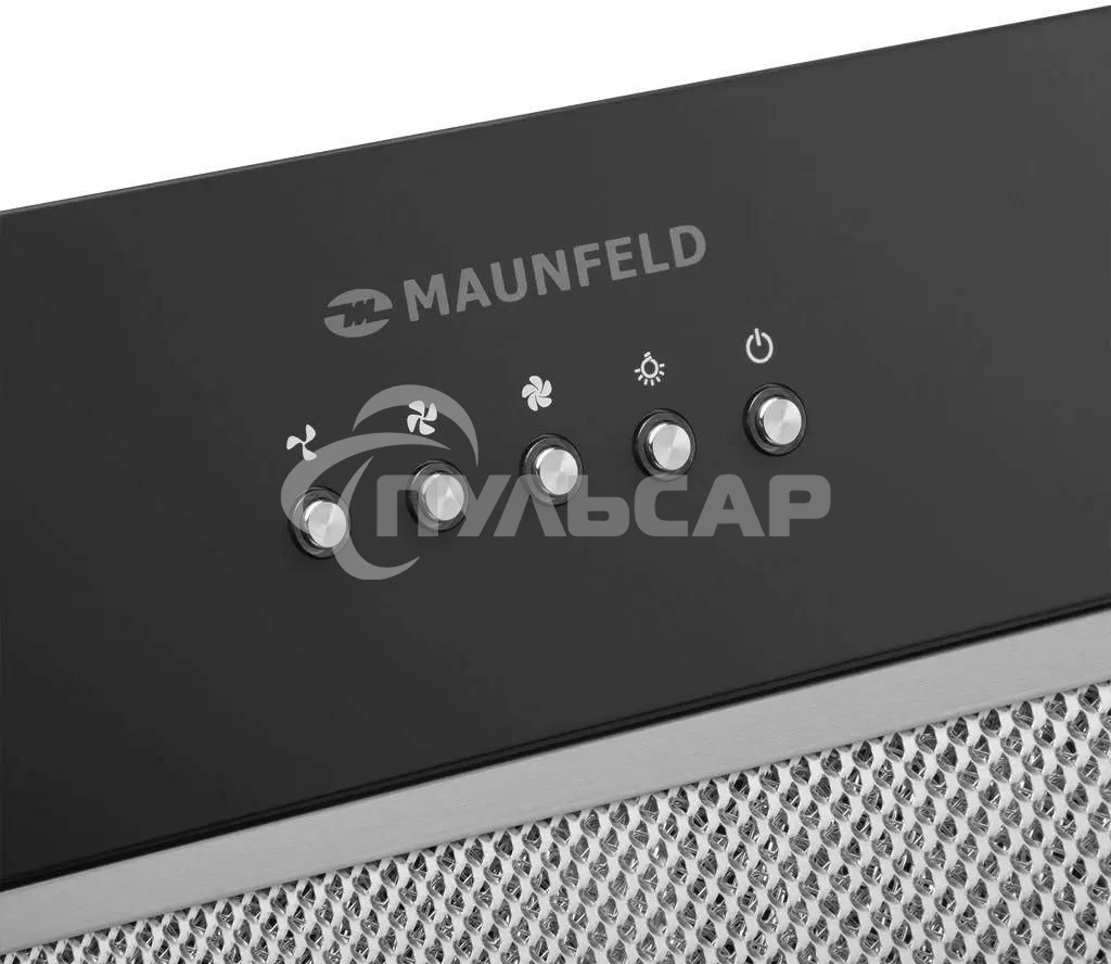 Вытяжка встраиваемая Maunfeld Trapeze 602M черный, 60 см, 1150 куб. м/ч, 54 дБ