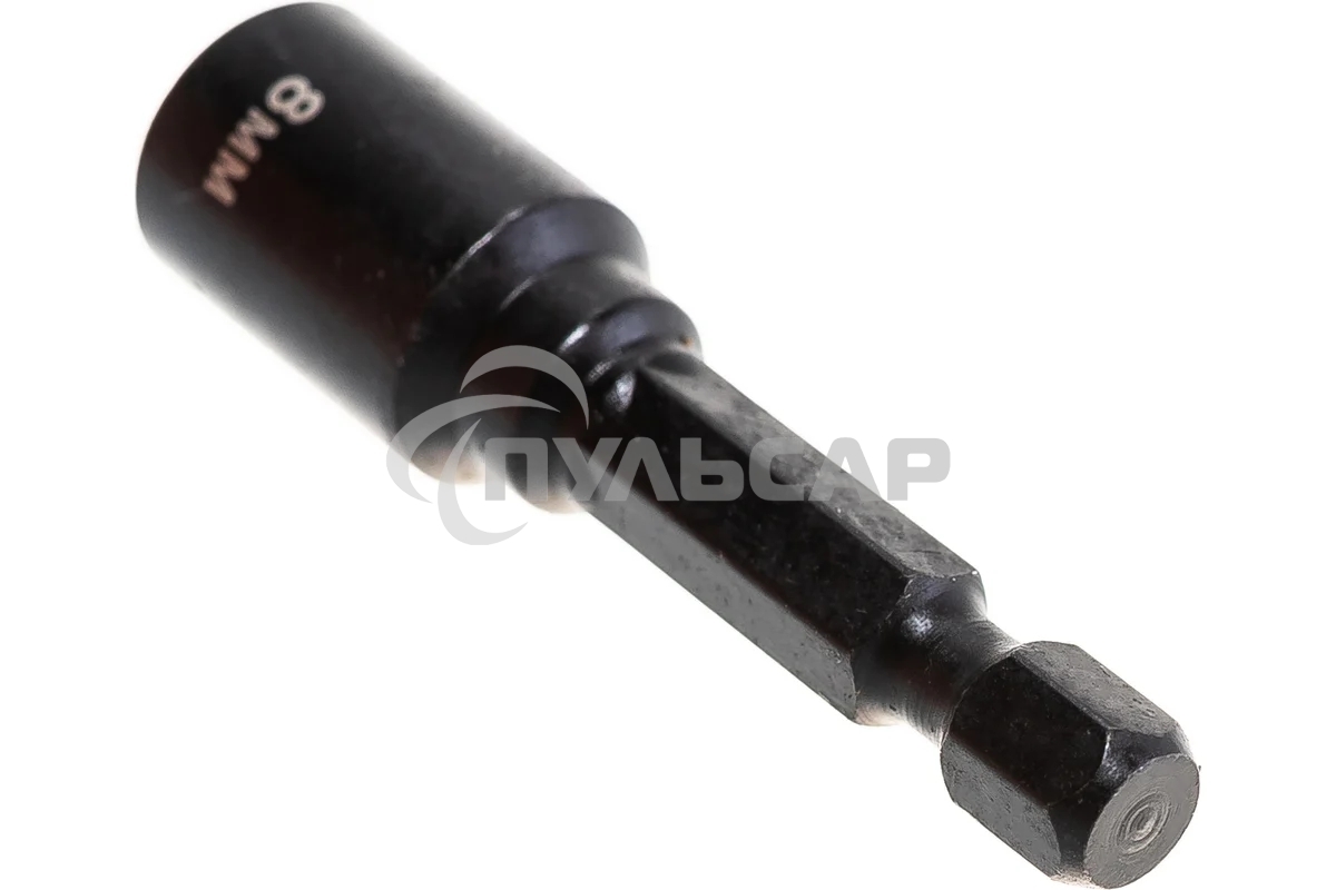 Головка ЗУБР ПРОФИ Нат-драйвер 26375-08 магнитная E 1/4'' L=50мм 8мм 1шт