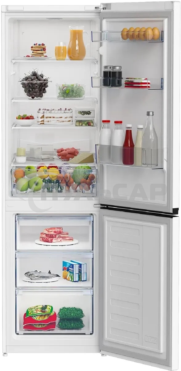 Холодильник Beko B1RCSK362W белый двухкамерный 230/113л морозилка снизу