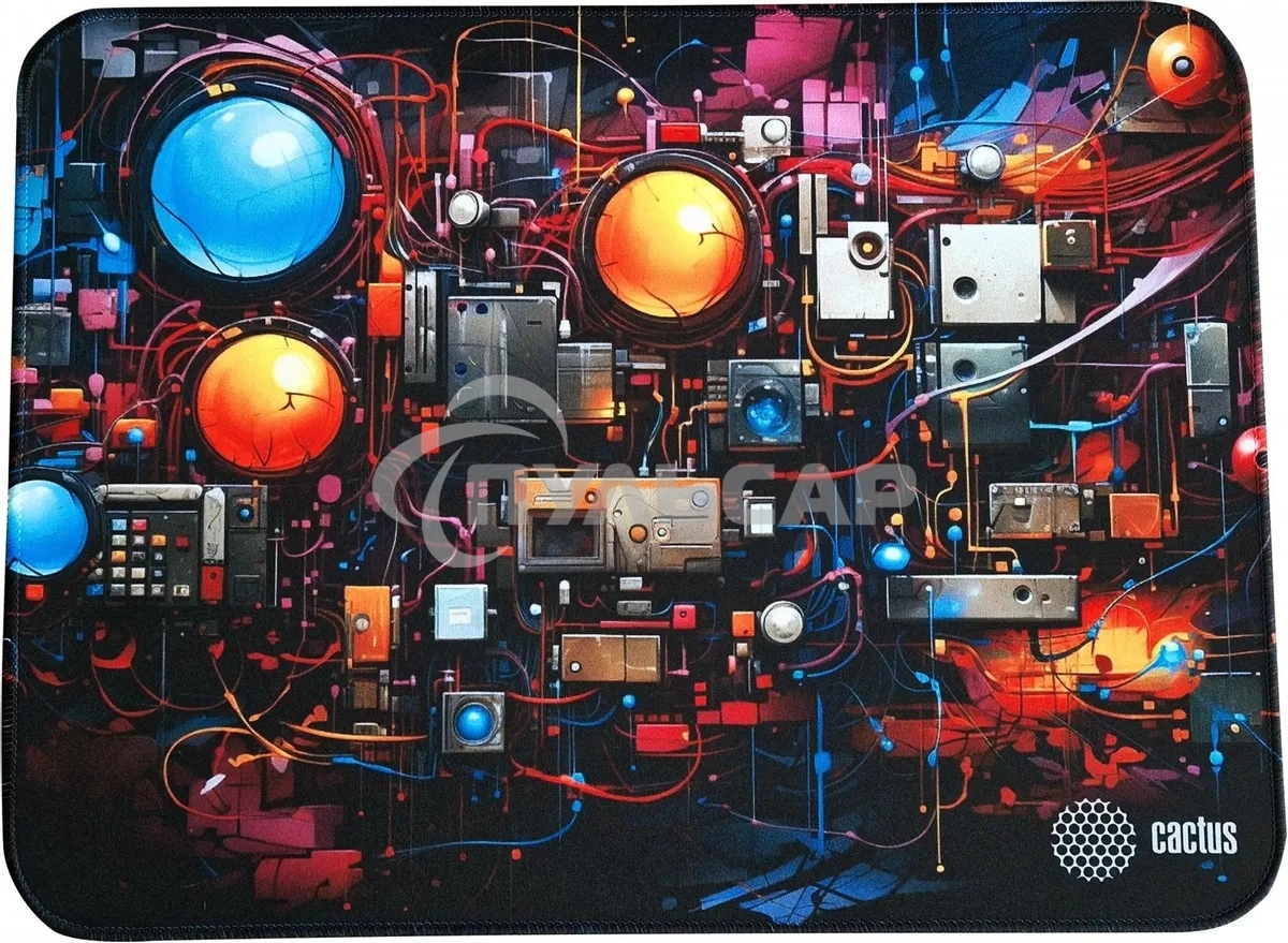 Коврик для мыши Cactus Wires 400x300x3мм (CS-MP-PRO15XL)