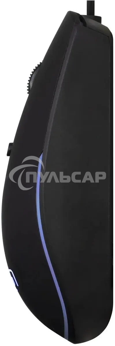 Мышь проводная Oklick 100M черный, 1600 dpi, USB, кнопки - 4