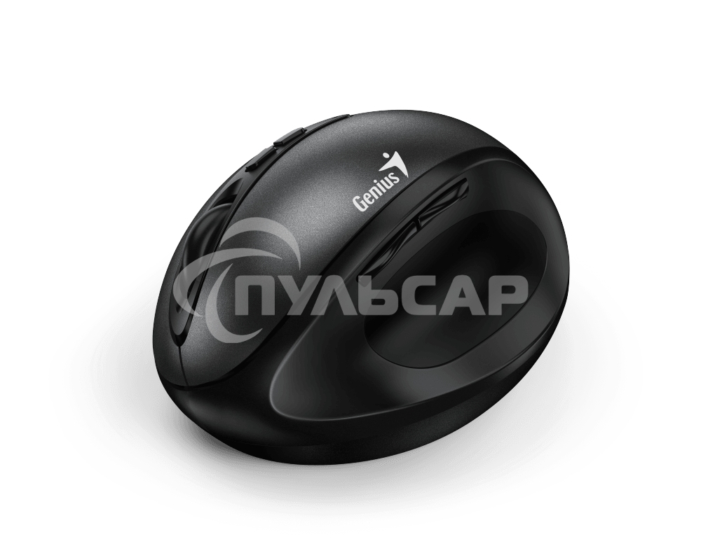Мышь беспроводная Genius Ergo 8300S черный, 1600 dpi, радиоканал, USB, кнопки - 7